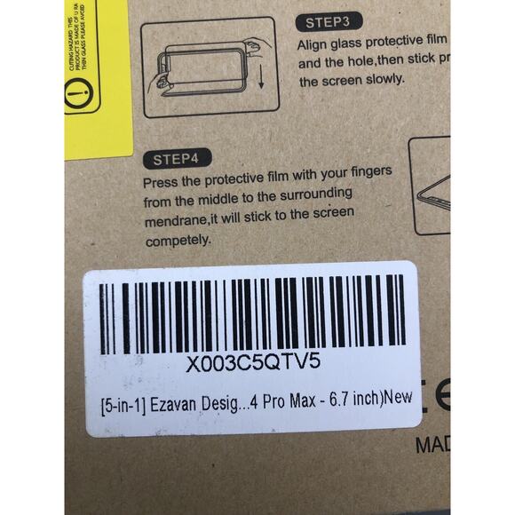 For iPhone 14 Pro Max Tempered Glass Screen Camera Protector & 1 Clear Case READ - Picture 12 of 14